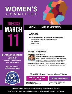 Women's Committee Flier_March2025